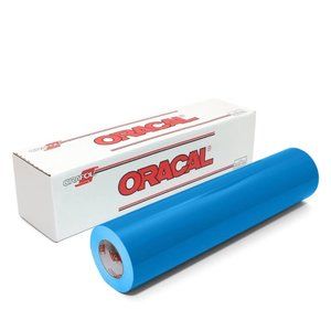 12" x 5 Feet SKY BLUE Oracal 651 Cricut Hobby Craft Decal Vinyl Sticker
